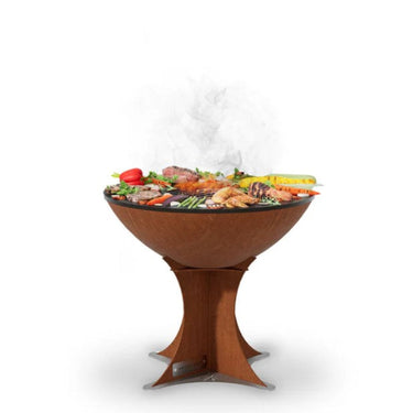 Arteflame 20” Compact Charcoal Flat Top Grill For Authentic Outdoor Cooking